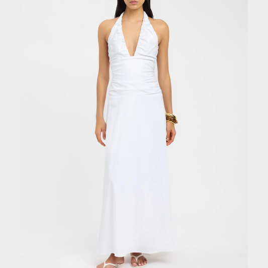 model wearing a pre-loved kookai dress for women from closet concierge