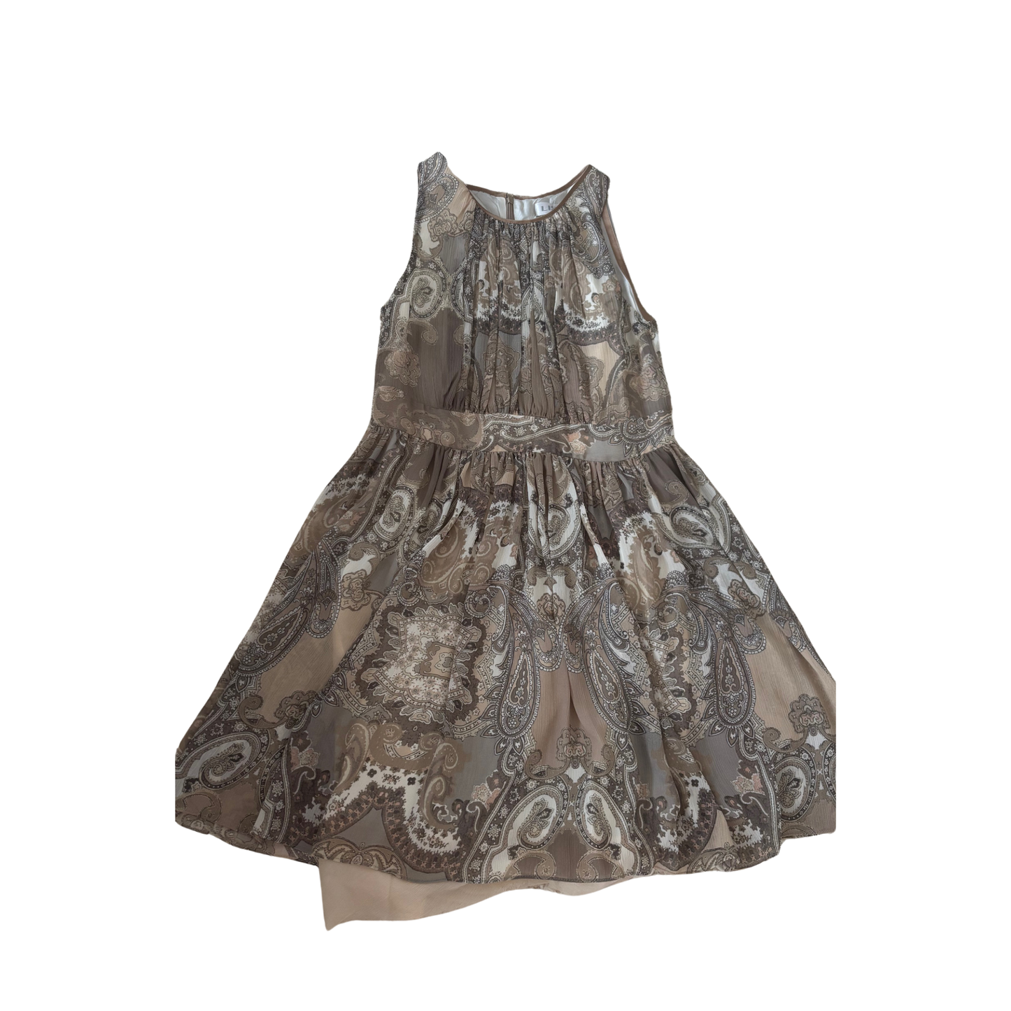 List Grey Mini Dress