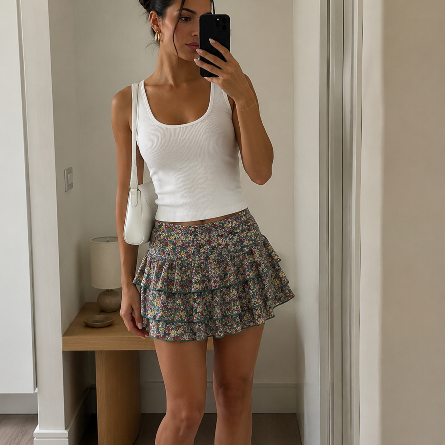 Saint Genies Mini Skirt