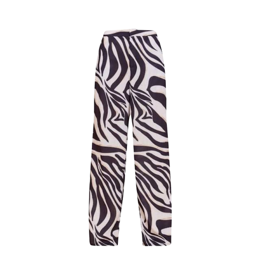 PLT Zebra Print Trousers